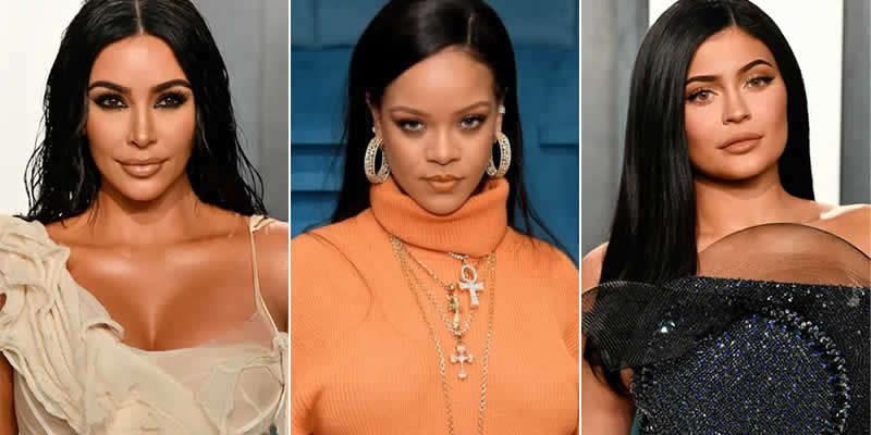 Fashion Moguls: Net Worths of Rihanna, Kylie Jenner, and Kim Kardashian